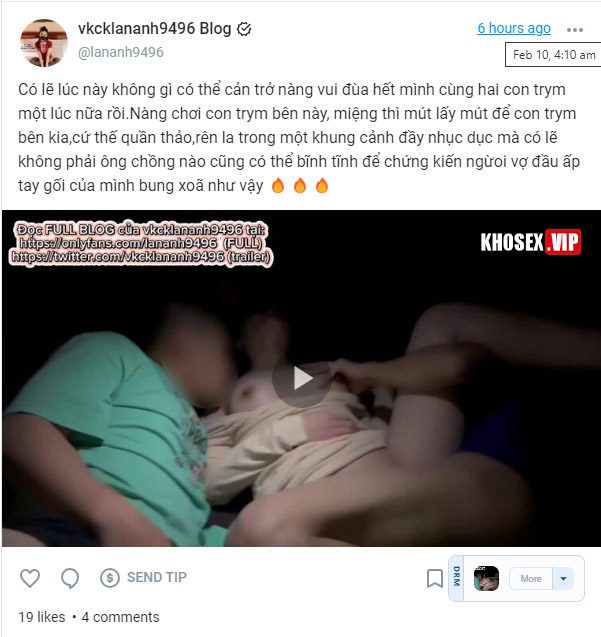 Clip sex vkcklananh9496 dừng xe bên đường và some cùng 2 anh đồng nghiệp rên la trong cơn nứng vô độ (Full Clip + Pic) 21 Clip sex vkcklananh9496 dừng xe bên đường và some cùng 2 anh đồng nghiệp rên la trong cơn nứng vô độ (Full Clip + Pic) - Hình 01