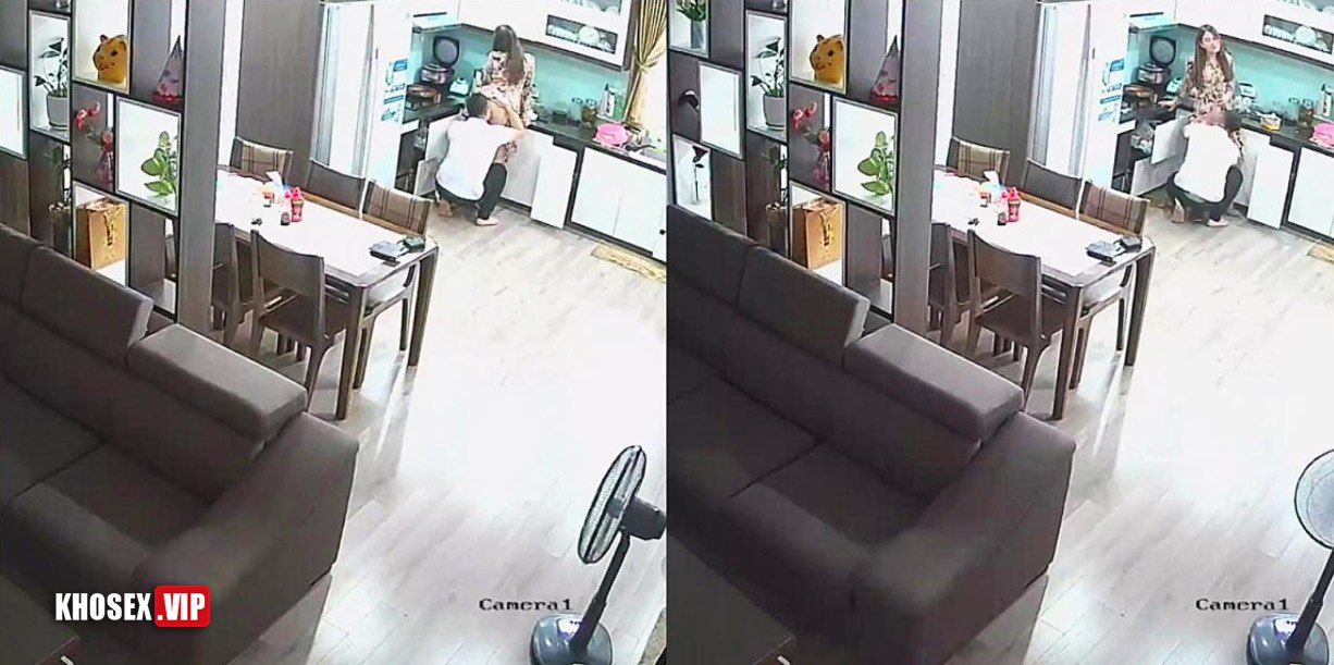 Hack Camera Cặp vợ chồng việt vợ đang nấu ăn thì chồng lột đồ bú lồn và bế lên chịch khắp nhà - Phần 1 8 Hack Camera Cặp vợ chồng việt vợ đang nấu ăn thì chồng lột đồ bú lồn và bế lên chịch khắp nhà - Phần 1 - Hình 02