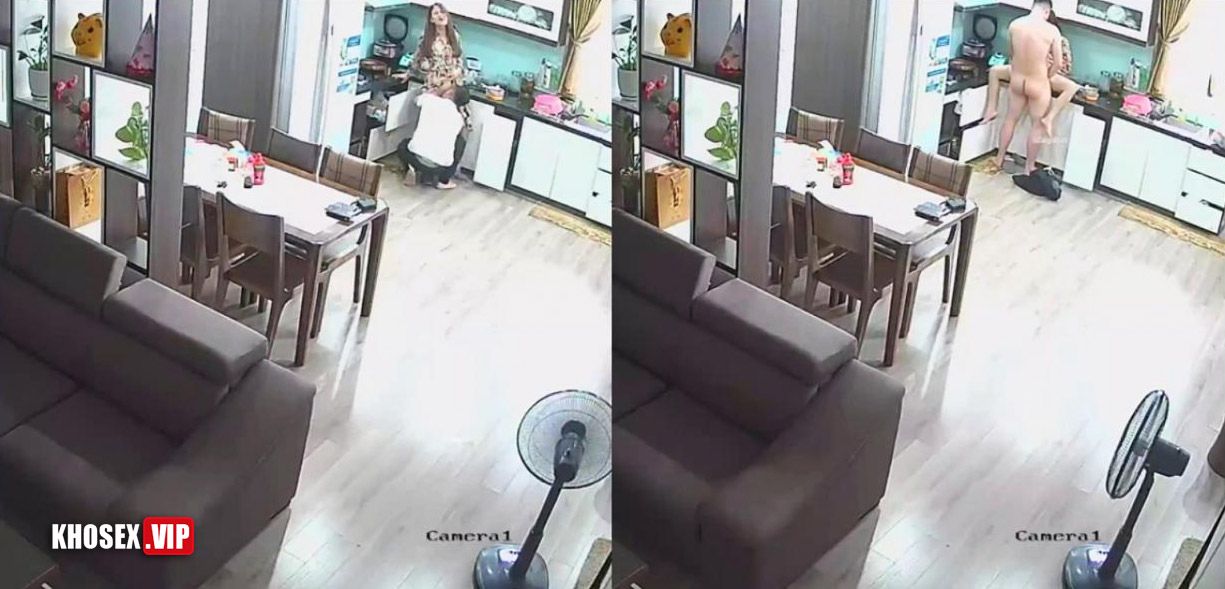 Hack Camera Cặp vợ chồng việt vợ đang nấu ăn thì chồng lột đồ bú lồn và bế lên chịch khắp nhà - Phần 1 9 Hack Camera Cặp vợ chồng việt vợ đang nấu ăn thì chồng lột đồ bú lồn và bế lên chịch khắp nhà - Phần 1 - Hình 03